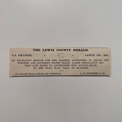 The lewis county - the,
