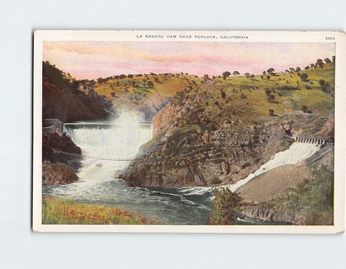 Postcard grange dam la - la,