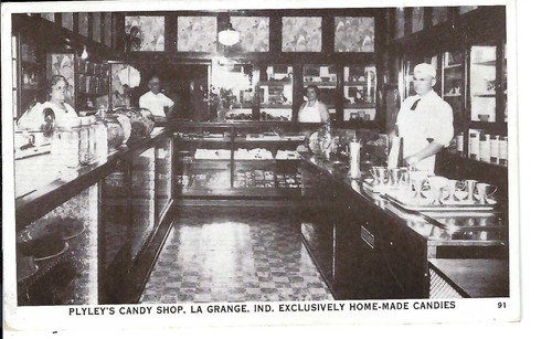 Postcard indiana grange - postcard,